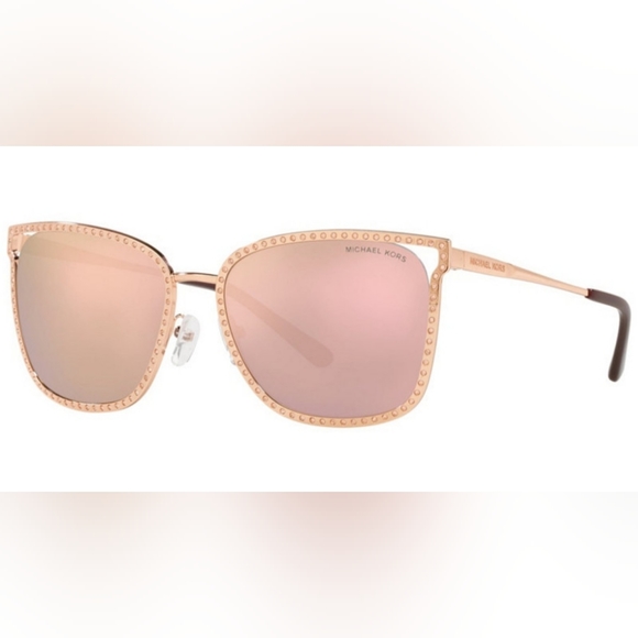 Michael Kors rose gold crystal sunglasses . - Picture 1 of 15